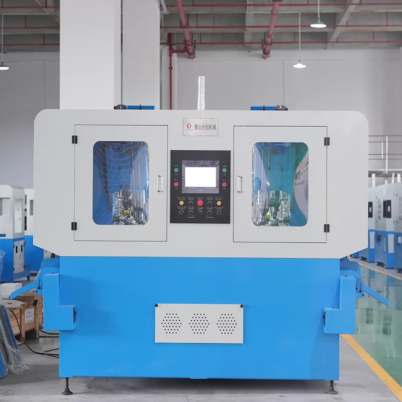 Double Spindle Vertical Reciprocating Nut Tapping Machine